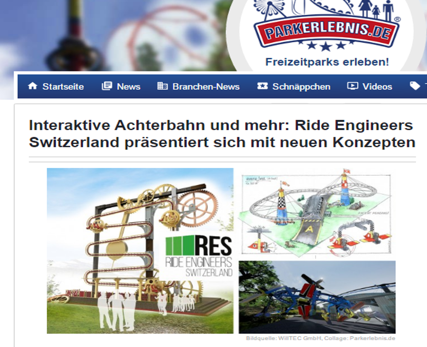 „Parkerlebnis“ about „Ride Engineers Switzerland“